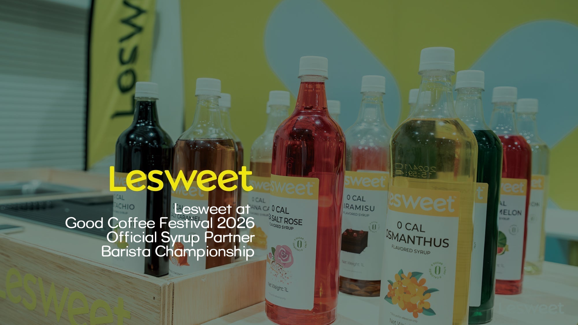 Lesweet at Good Coffee Festival 2026