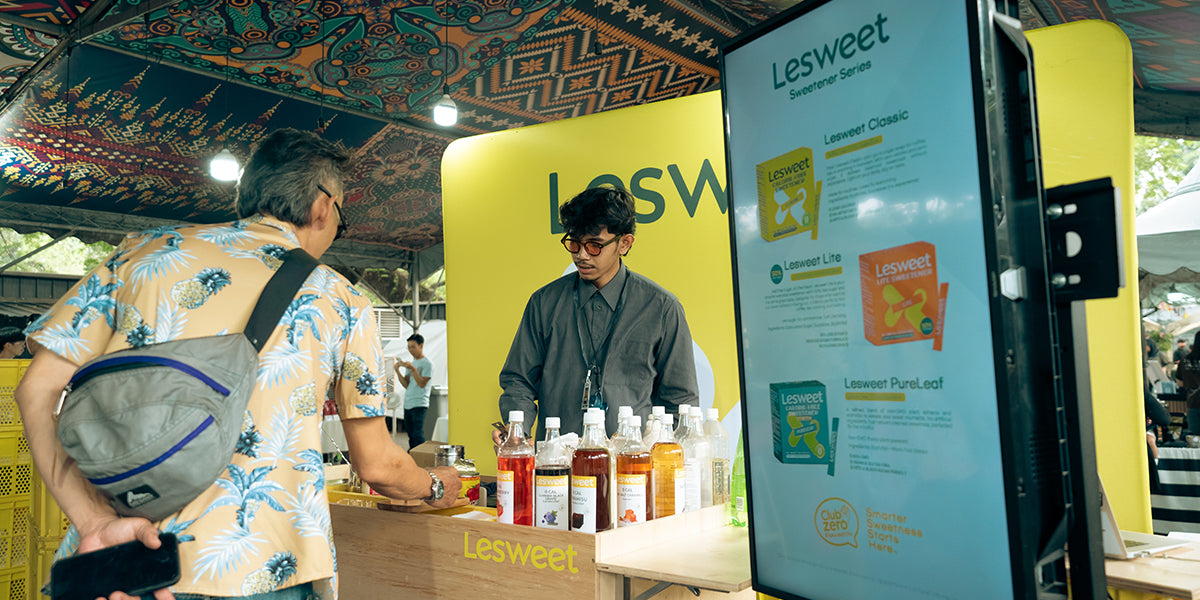 Lesweet at Pesta Kopi Ipoh 2025 - Bringing Smarter Sweetness to Perak