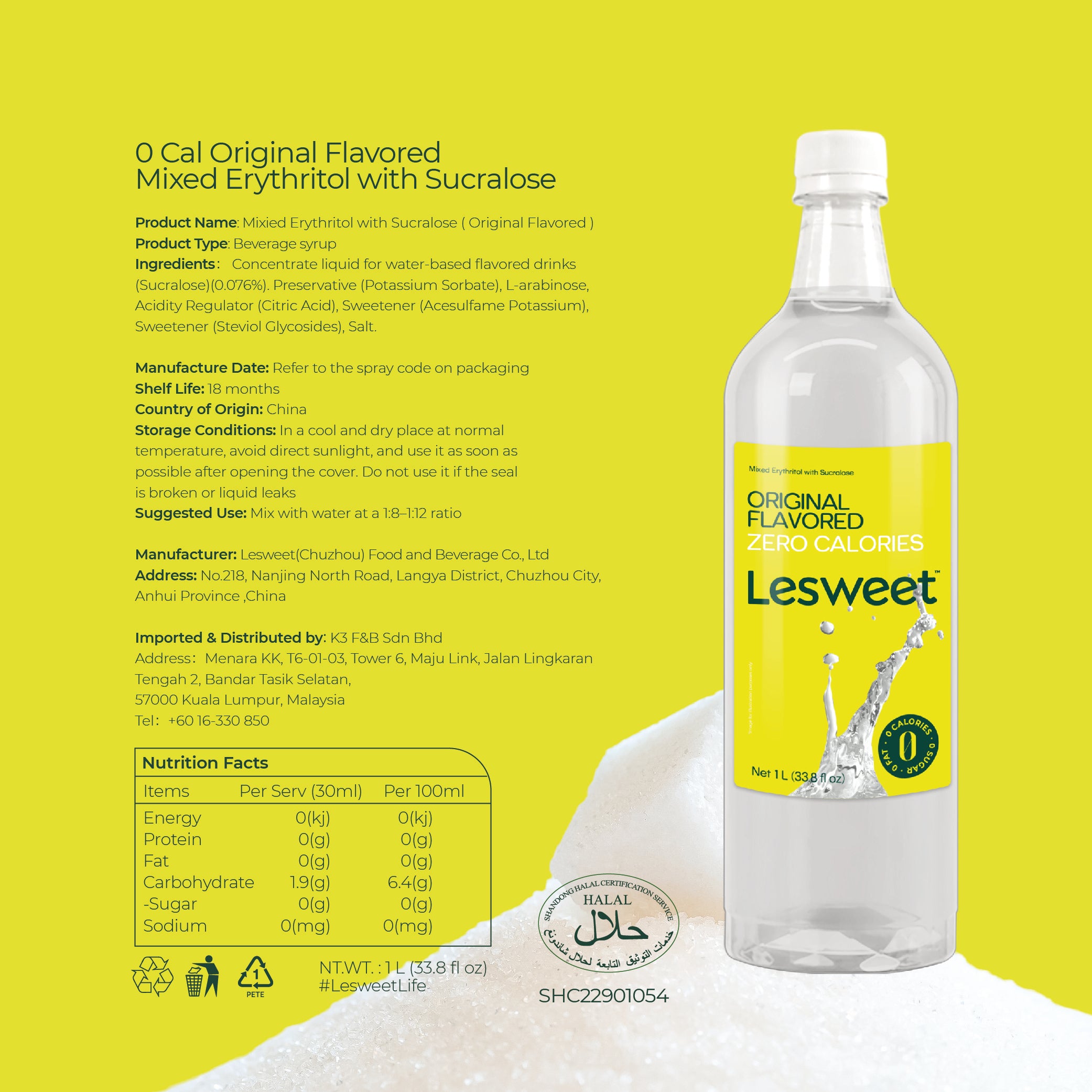 Original - 0 Calories