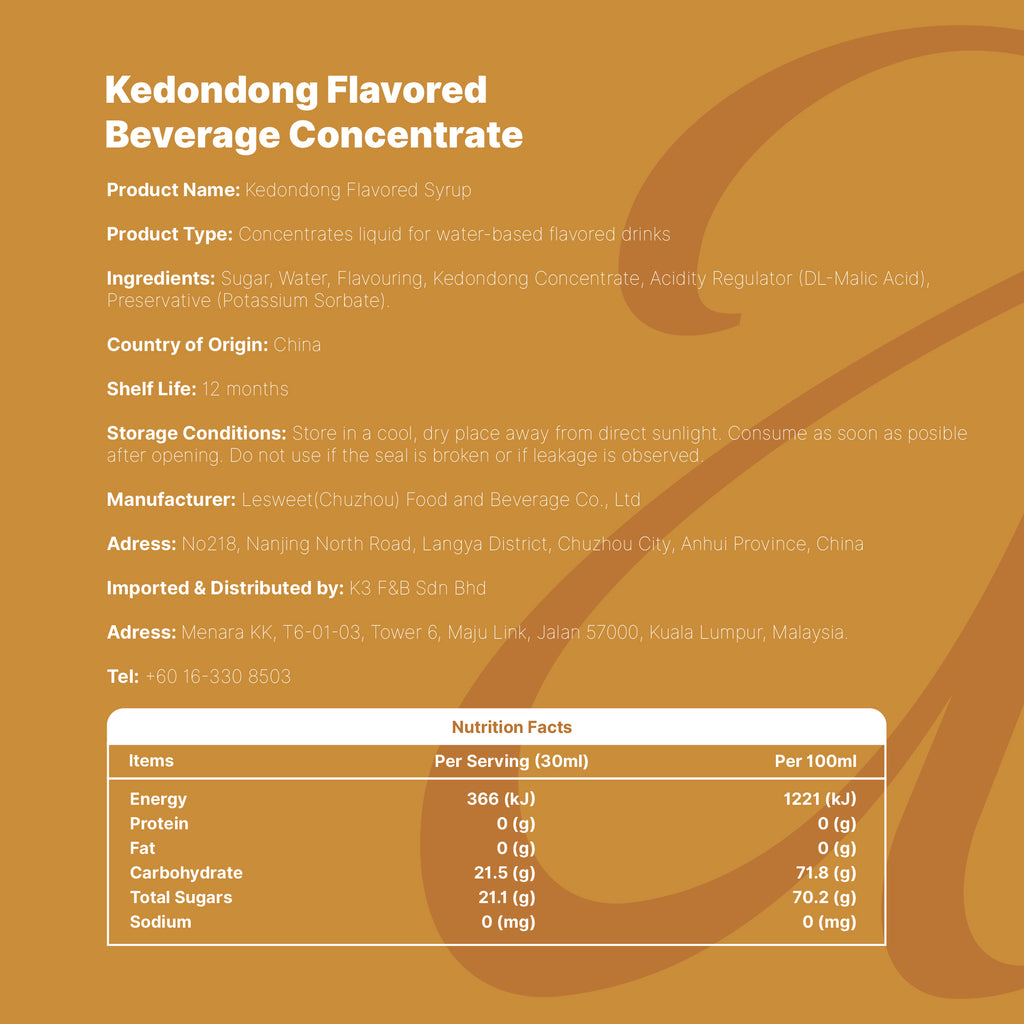 Amato Kedondong Concentrate Syrup